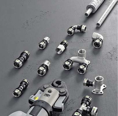 



Viega: Edelstahl von der Rolle mit Raxinox. 
