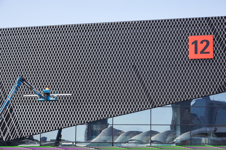 Die neue Halle 12 trägt zu einem eingängigen Geländekonzept auf der ISH 2019 bei.