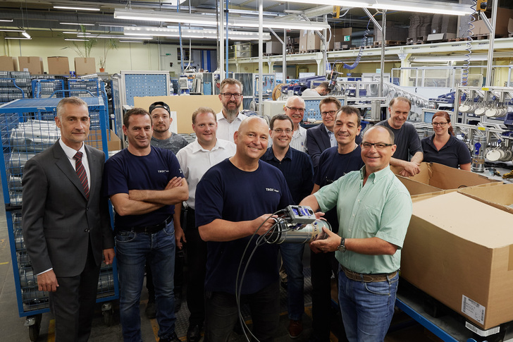 Trox: Das gesamte FKRS-EU-Team freut sich über den Erfolg. - © Trox
 Trox: Das gesamte FKRS-EU-Team freut sich über den Erfolg.