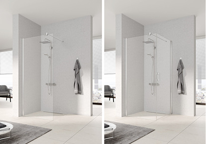 <p>
</p>
<p>
Kermi: Walk-in-Dusche mit Pega-Tür. 
</p> - © Kermi
 
Kermi: Walk-in-Dusche mit Pega-Tür.