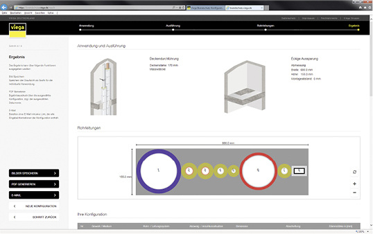 
Viega: Brandschutz-Konfigurator. 



