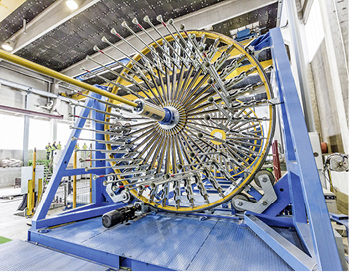 



Mall fertigt seine fugenlosen Stahlbetonbehälter (im Bild ist eine Korbschweißmaschine zu sehen) ab 2019 auch am neuen Standort in Coesfeld. 
