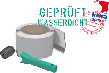 



Mepa: Wannenabdichtband Aquaproof. 
