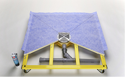 



Tragrahmen für Duschboden-Elemente von Grumbach. 
