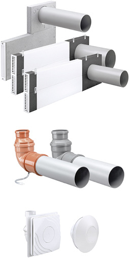 



Zehnder: Zubehör für dezentrale Lüftungslösungen. 
