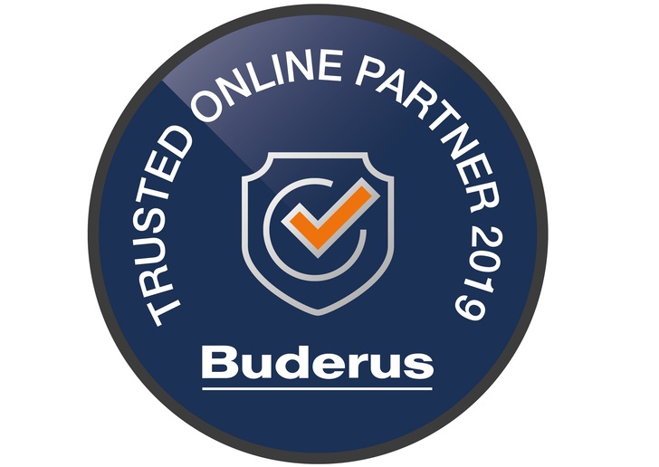 “Trusted Buderus Online Partner“-Zertifikat. - © Buderus
 “Trusted Buderus Online Partner“-Zertifikat.