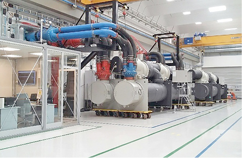 <p>
</p>

<p>
Prüfzentrum für wassergekühlte Chiller mit bis zu 11 MW Kälte-leistung am Daikin-Applied-Europe-Standort Cecchina bei Rom. 
</p> - © Daikin Applied Germany

