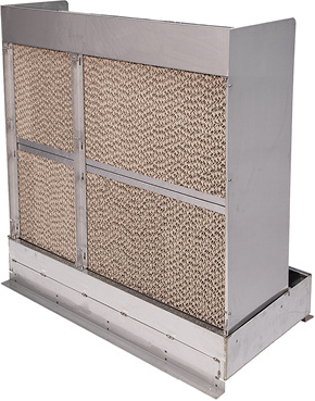 <p>
</p>
<p>
Kaut: Kontaktbefeuchter WMS. 
</p> - © DriSteem Corporation
 
Kaut: Kontaktbefeuchter WMS.