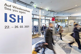 <p>
</p>

<p>
Die nächste ISH findet vom 22. bis 26. März 2021 in Frankfurt statt. 
</p> - © Messe Frankfurt GmbH / Pietro Sutera

