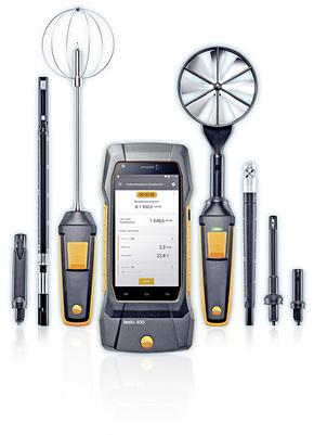 <p>
</p>

<p>
testo 440 und digitale Sonden. 
</p> - © Testo

