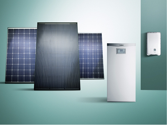 <p>
</p>

<p>
</p> - © Vaillant: auropower-elopack-PV-System.

