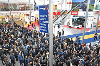 
Kurz vor dem Start der The smarter E Europe. 



