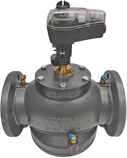 



Danfoss: Regelventil mit NovoCon-M-Stellantrieb. 
