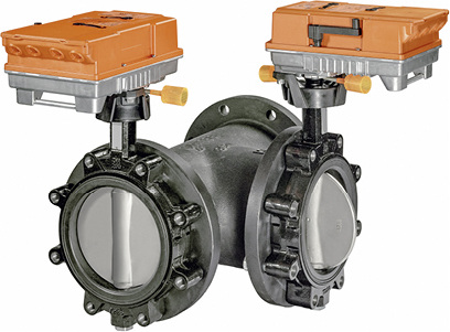 



Belimo: Drosselklappen-Antriebskombination. 
