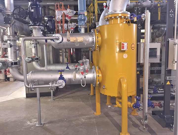 



1
 Geschlossene Dampf/Wasser-Wärmeübergabestationen mit jeweils 6 MW in Sequenz. 
