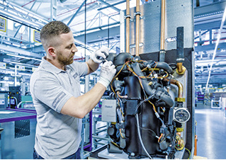 



Wärmepumpen-Produktion bei Vaillant in Remscheid.
