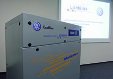 ZuhauseKraftwerk mit 20 kWel und 36 kWth. - © Volkswagen
 ZuhauseKraftwerk mit 20 kWel und 36 kWth.