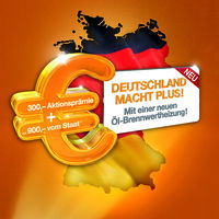 Logo der Aktion “Deutschland macht Plus“. (Quelle: IWO) - © IWO
