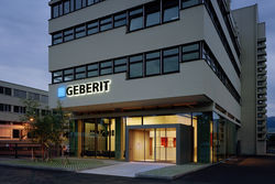 Geberit in Rapperswil-Jona. Seit der Gründung im Jahr 1874 zählt das Unternehmen zu den Pionieren der Sanitärtechnik-Branche. (Quelle: Geberit)