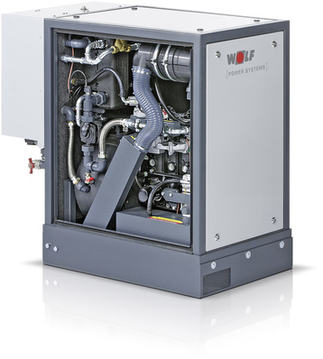 Wolf: BHKW-Modul GTK 5.