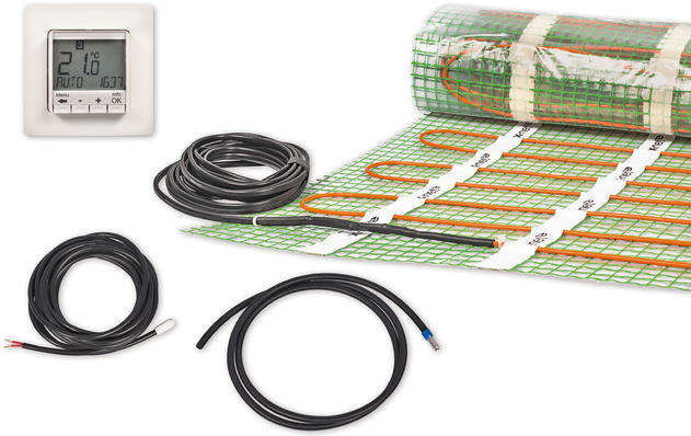 Kermi: Elektroflächenheizung x-net  + e11.