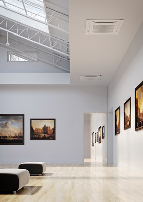 Arbonia: Fan-Coil-Deckenkassette Condiline.