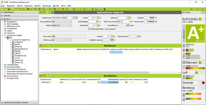 Envisys: Evebi – Hydraulischer Abgleich.