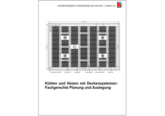 BVF-Richtlinie 15.2 - Kühlen und Heizen mit Deckensystemen: Fachgerechte Planung und Auslegung