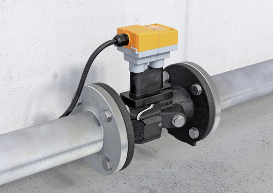 Belimo: Ultraschall-Durchflusssensor.