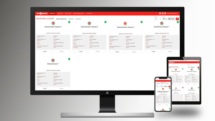 Viessmann Industrial Cockpit.