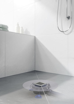 Dallmer: DallDrain-Punktablauf.