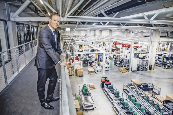 Oliver Hermes: Rückblickend auf die ver­gangenen zehn Jahre hat die Wilo Gruppe ihre Umsatzerlöse um 60 % gesteigert.