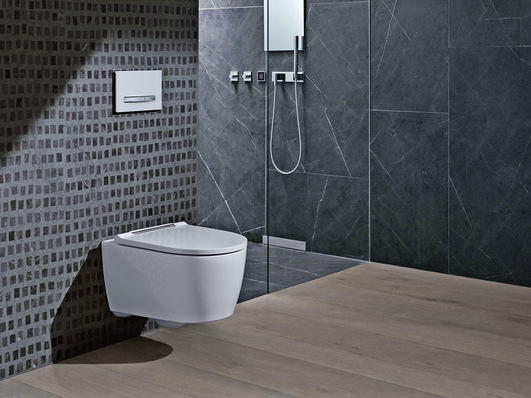 Bild 1: Die Erfindung des Unterputz-Spülkastens hat die Sanitärinstallation weit über das WC hinaus verändert.