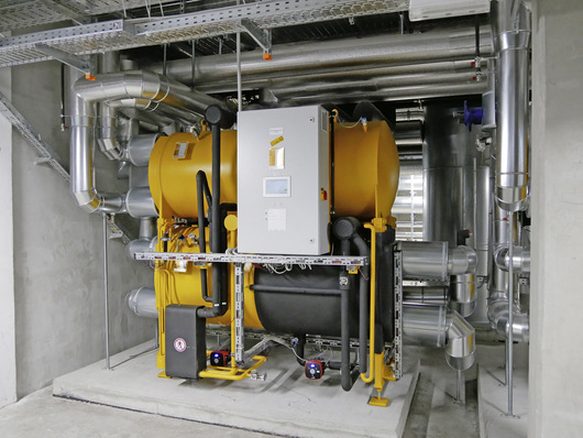 Absorptionskälteanlage Hummel.