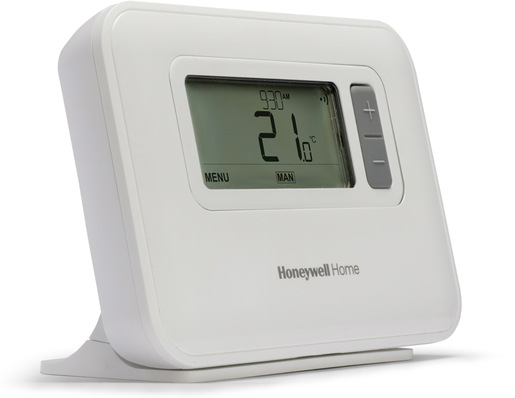 Resideo: Honeywell Home T3/T3R-Raumthermostat.