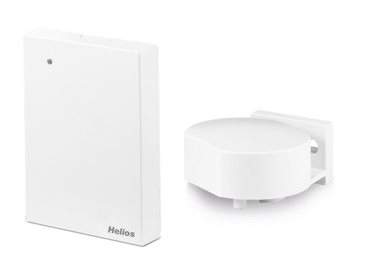 Helios: Set zur Entfeuchtungslüftung.