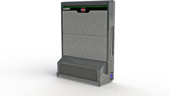 Keller Lufttechnik: Absaugwand AmbiWall.