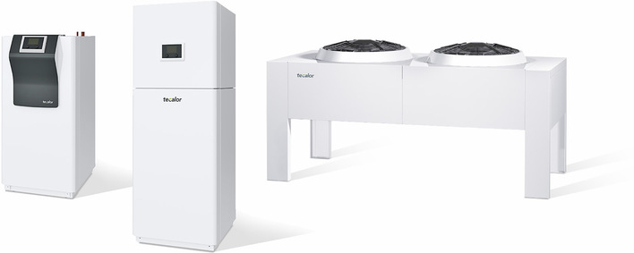 tecalor: Luft-Wasser-Wärmepumpen TTL 18.5/25.5/47.5 AC-2.