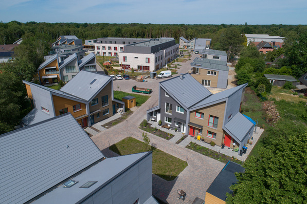 Die EWE-Referenz „Quartier am Wald“ verbindet Modernität, Nachhaltigkeit und Gemeinschaftssinn und ist damit eine Bereicherung für den Künstlerort Worpswede.