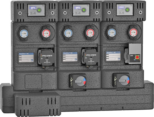 PAW: HeatBloC-Verteilsystem.