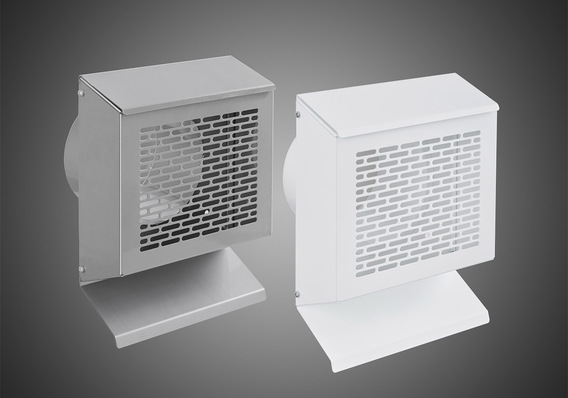 Fränkische: Außenwandgitter.