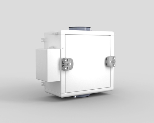 Kermi: Elektrostatischer Luftfilter x-well hygienic.