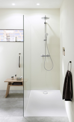 Geberit: Bodenebene Duschfläche Olona.