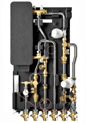 Bosch: Wohnungsstation Flow 7000 RS.