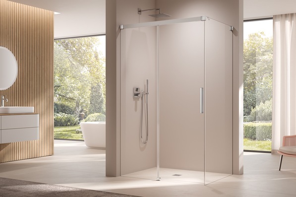 Kermi: Nica ganz pur ohne Wandprofil.