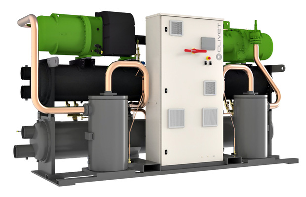 Clivet: Kaltwassersatz ScrewLine4-i.