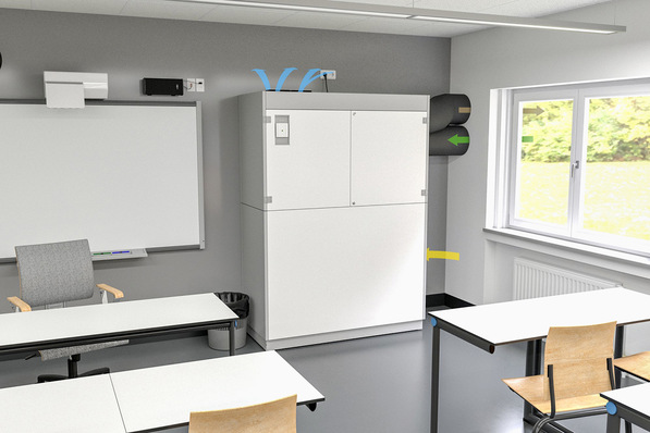 Kampmann: Schullüftungsgerät WZA.