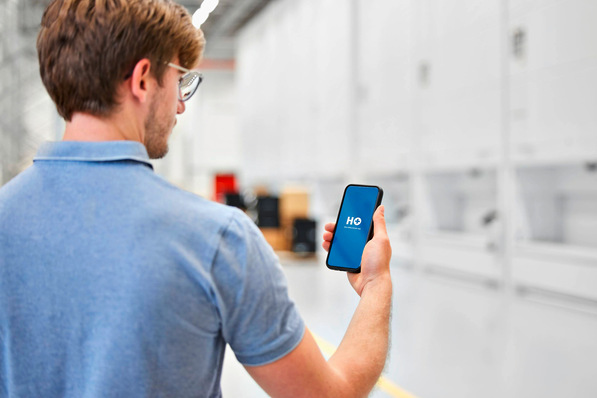 Hekatron: App „Mein HPlus Service“.