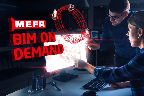 Bild 1 Eine hohe Datenqualität ist nur ein Erfolgsfaktor für BIM-Projekte. Ebenso wichtig ist der kompetente Support vom Hersteller. Mefa bietet Planern und Architekten beides.
