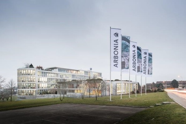 Arbonia-Headquarter in Arbon, Schweiz.